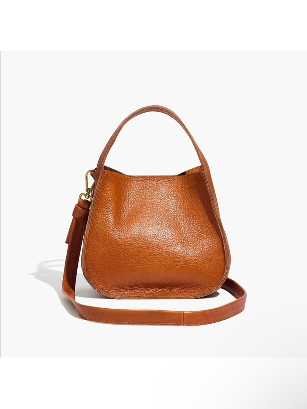 Madewell Sydney Crossbody Bag in Cognac